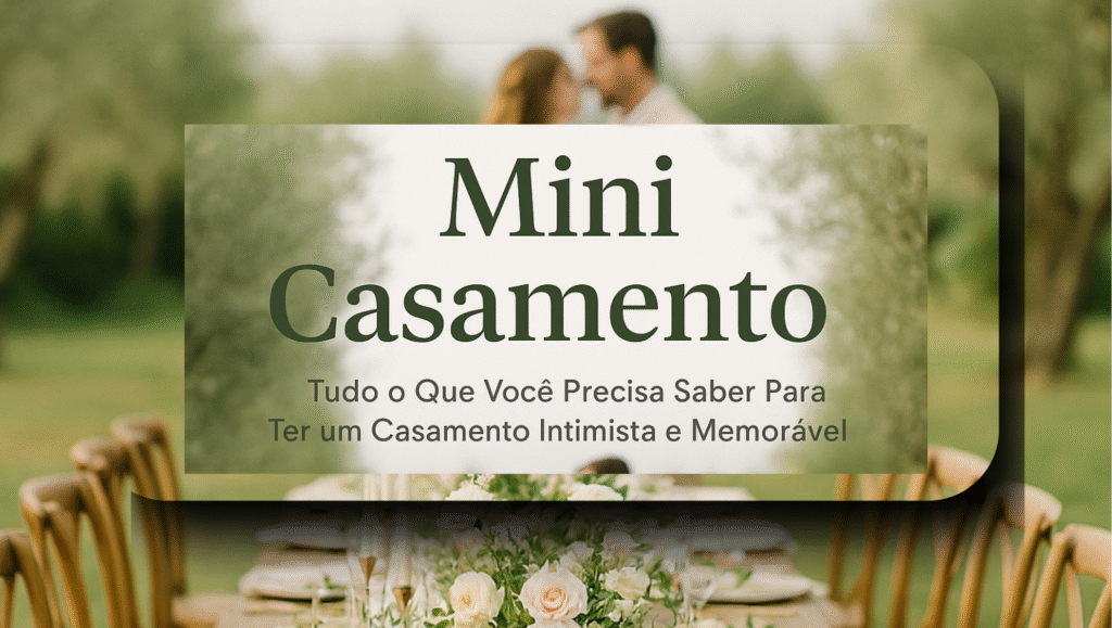 Decoração de mini casamento com folhagens e luz natural estilo botânico”