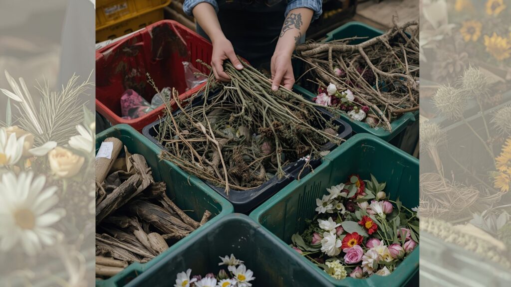 Consciência nos descarte das flores permite possibilidades sustentáveis na decoração de casamentos