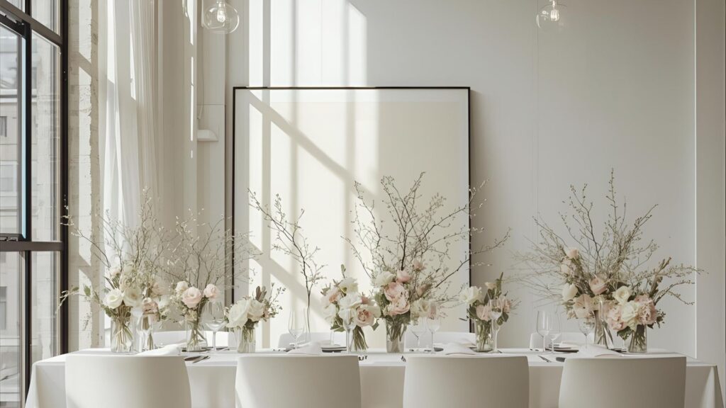 Minimalismo Contemporâneo,  É o luxo silencioso de quem entende que beleza não está na quantidade, mas na curadoria.