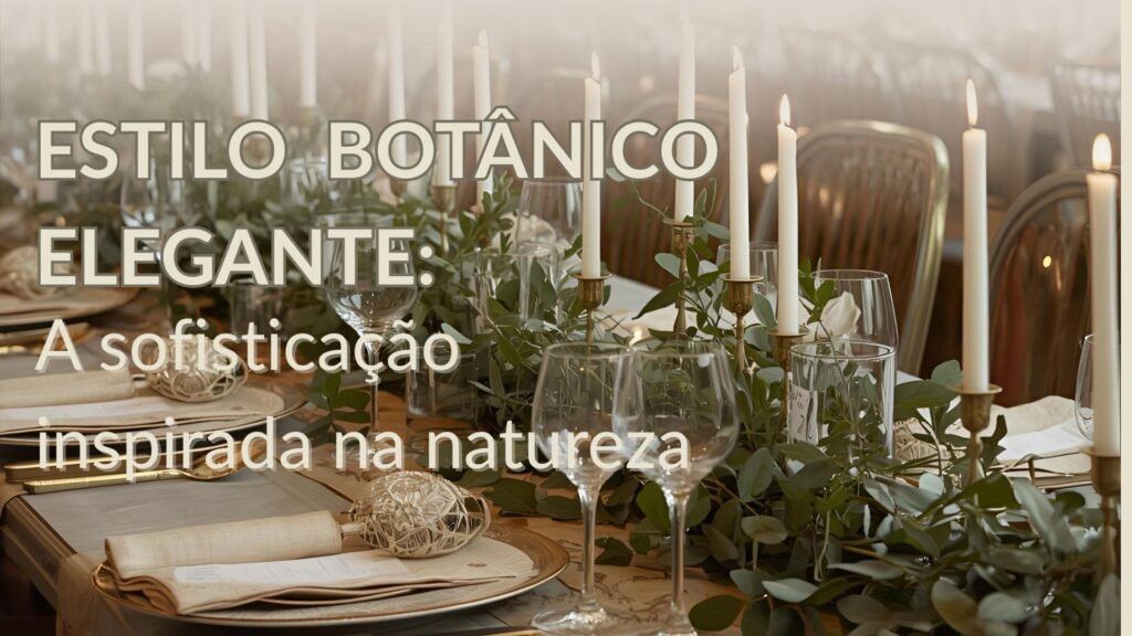  decoração botânica elegante: sofisticação inspirada na natureza