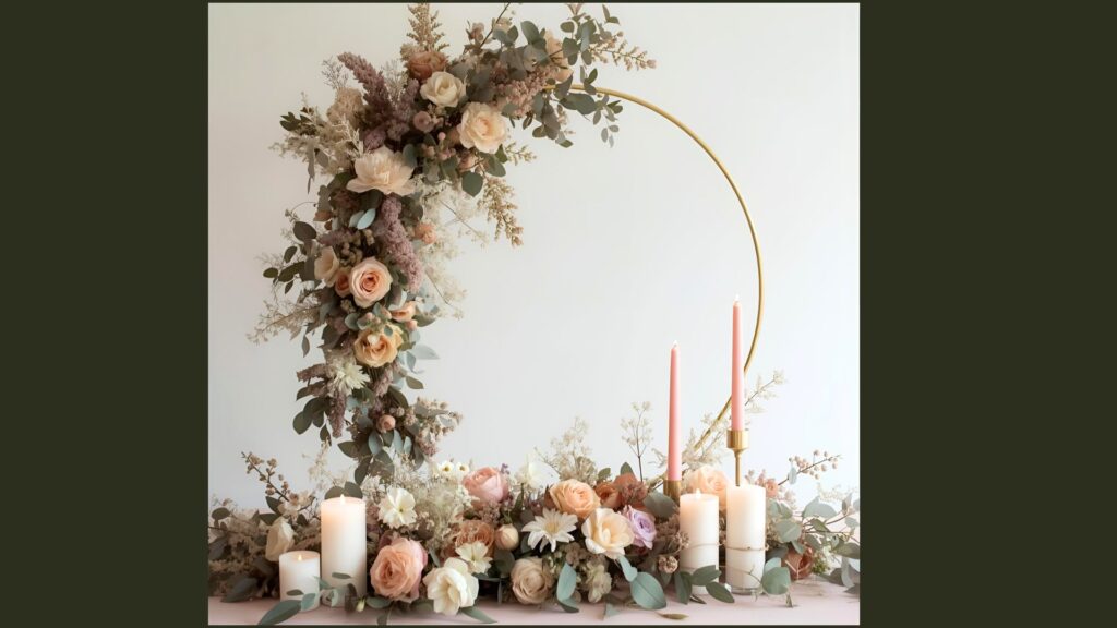 casamento botânico romântico une o frescor da natureza com a delicadeza das flores.