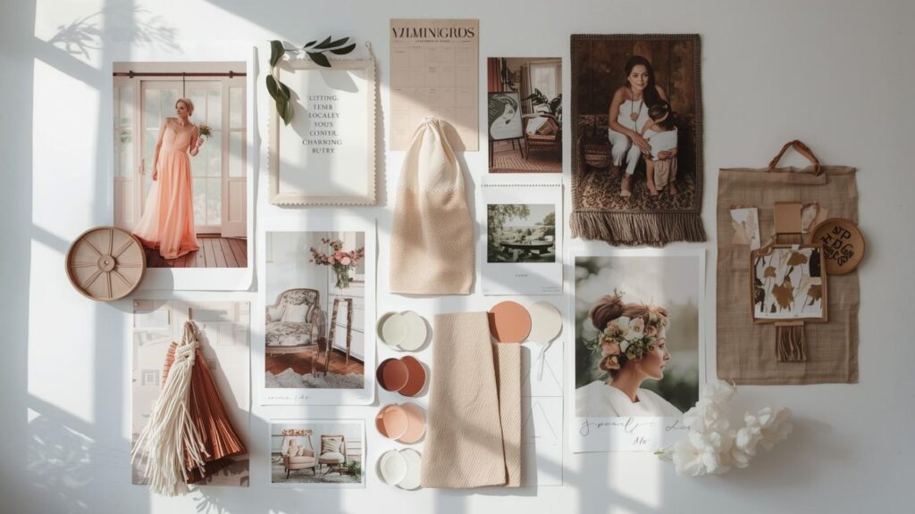 moodboard com clareza estética é muito mais do que imagens coladas